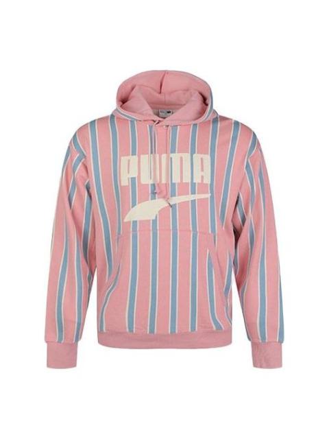 PUMA Living Series Downtown PO Graphic Hoody Pink Red 596004-14
