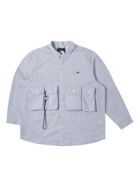 THE NORTH FACE Long Sleeve Stripe Shirt 'Teal' NF0A885K-QHO