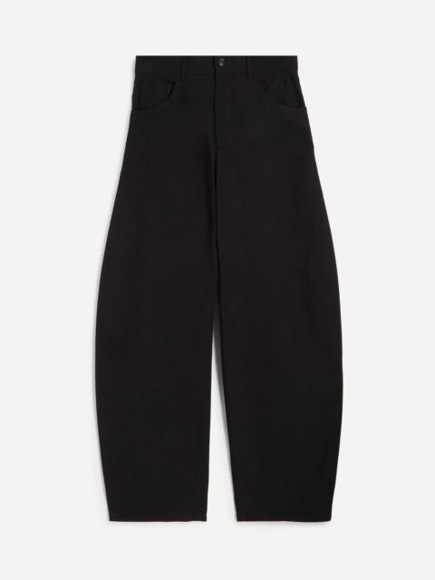 Black Joshua Twill Trousers