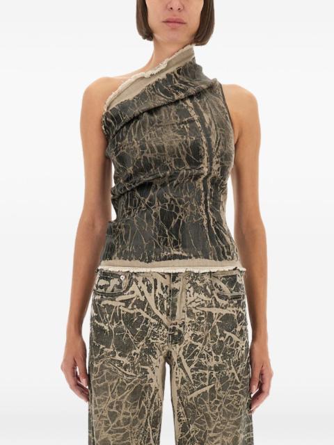 Athena one-shoulder top