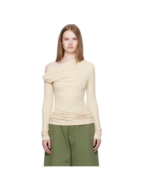 Beige Elemental Manahou Top