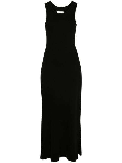 Isabel ribbed-knit tank dress