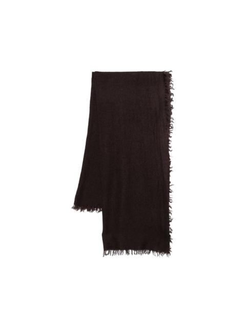 New Chris fringed scarf