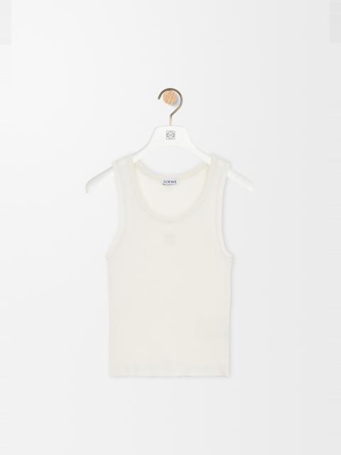Anagram tank top in silk