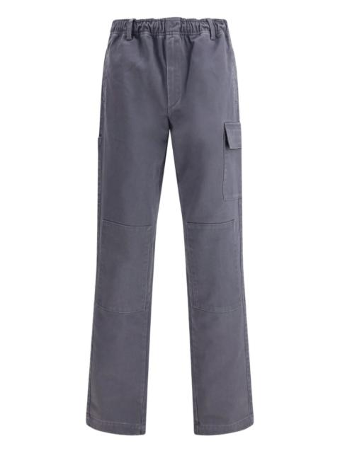 cargo-pocket washed trousers