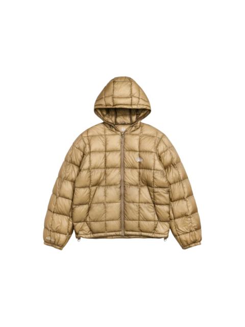 Stussy Midweight Hooded Puffer Jacket Khaki