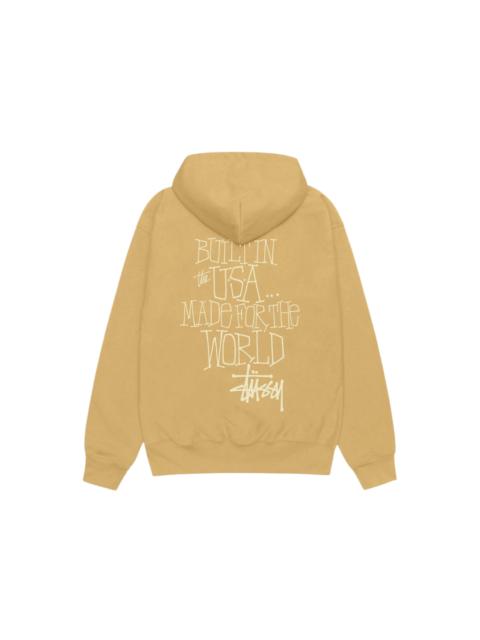 Stussy Built In USA Hoodie Curry