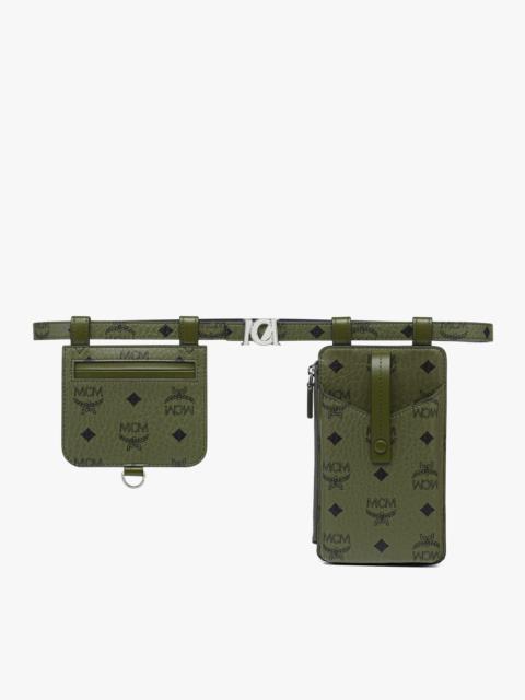 M-Art Pouch Belt in Visetos