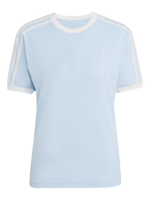 Ruffle three-stripes T-shirt