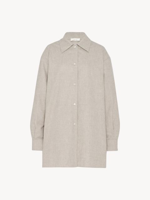 Komako Shirt in Wool and Cashmere