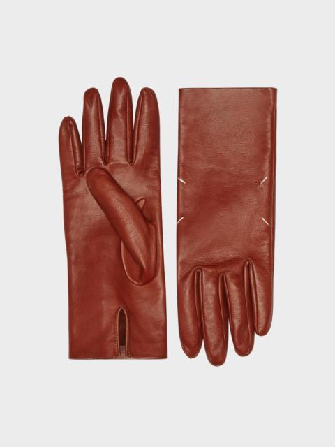 Leather gloves