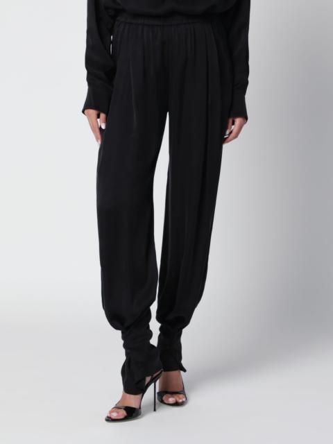 Renee black cupro trousers
