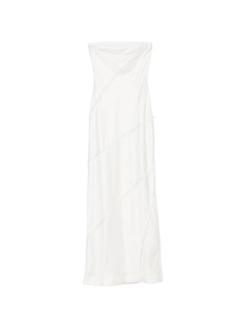 ribbon bandeau dress