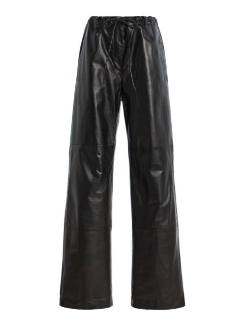 Magnus Leather Pants black