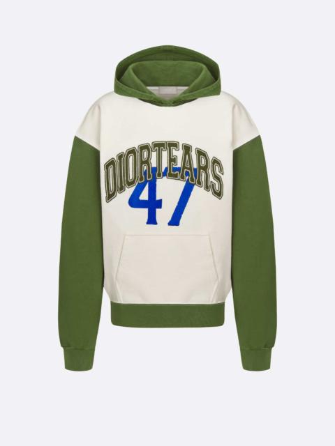 DIOR TEARS Oversized Hooded Sweatshirt