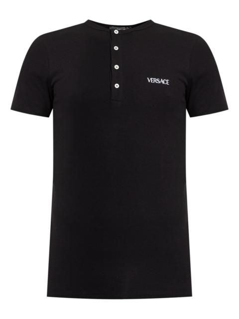 embroidered logo t-shirt