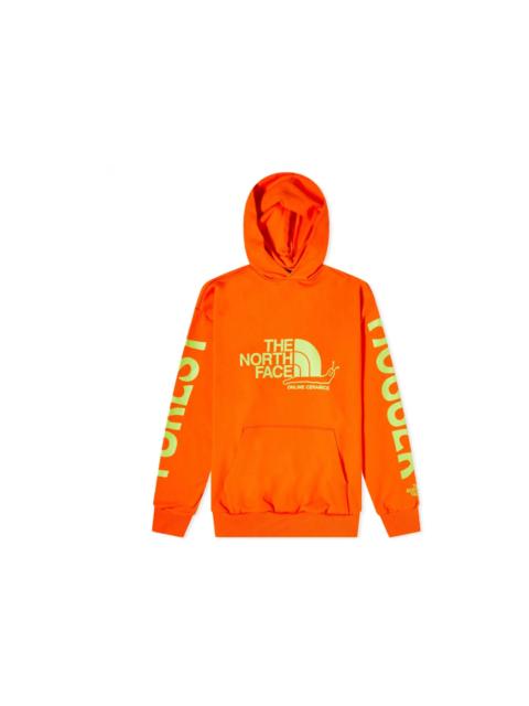 The North Face x Online Ceramics Pullover Hoodie Red/Orange