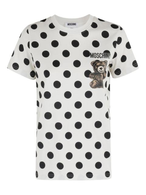 polka-dot bear t-shirt