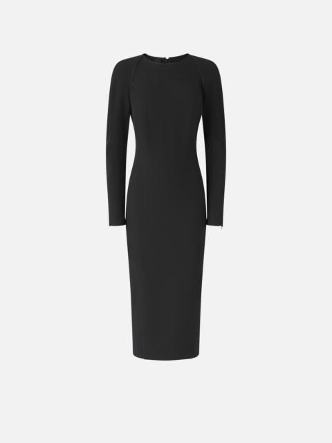 SLIM-FIT DRESS WITH ZIP