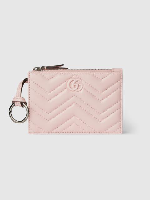 GG Marmont zip key pouch
