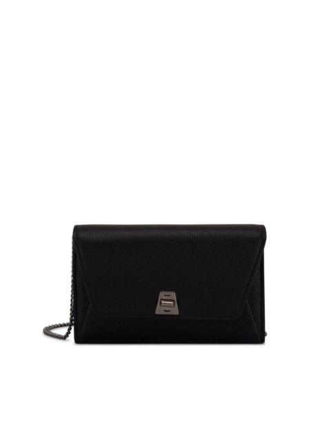 Anouk leather clutch bag