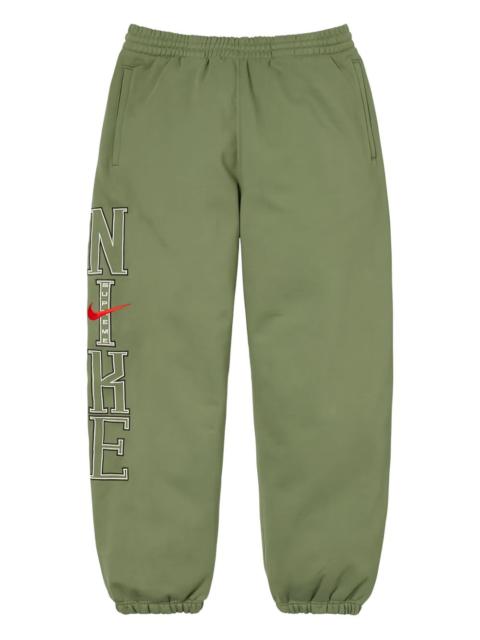 x Nike embroidered-logo track pants