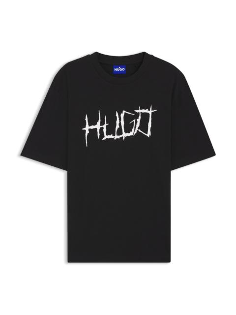 LOGO-ARTWORK T-SHIRT IN COTTON JERSEY