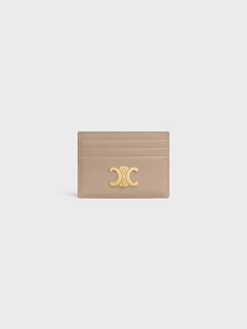 CARD HOLDER TRIOMPHE IN Shiny calfskin