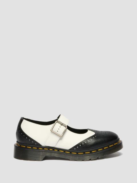 MARY JANE Monochrome Leather Shoes