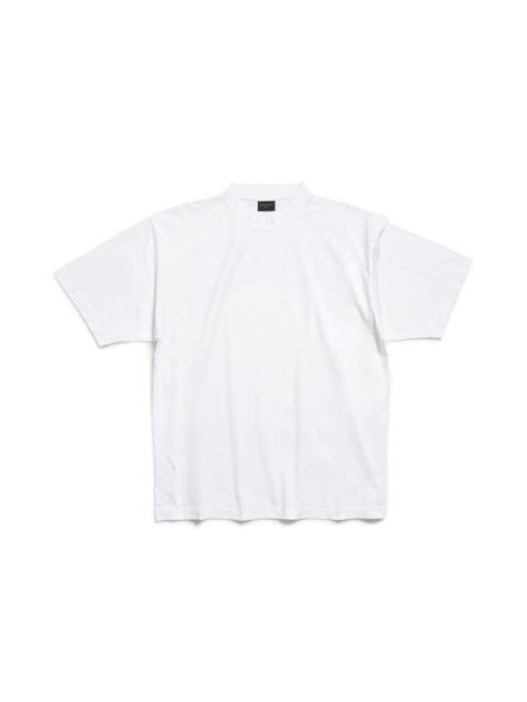 Women's Balenciaga Hand-drawn T-shirt Medium Fit in White
