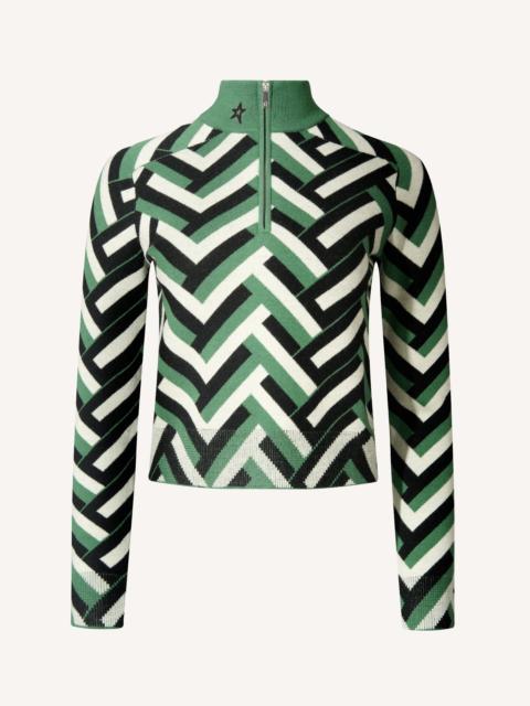 LA Tour Merino Wool 1/4 Zip Sweater