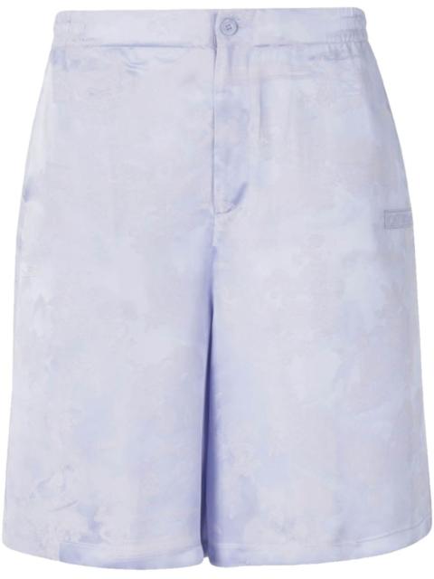 Fresco jacquard bowling shorts