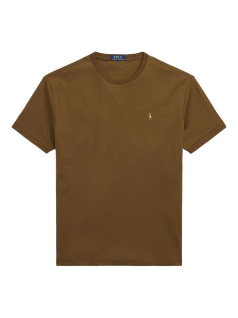 embroidered crew-neck T-shirt