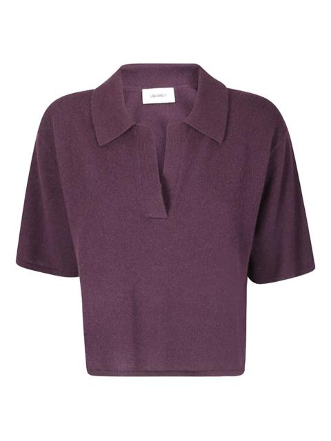 polo-neck cashmere sweater