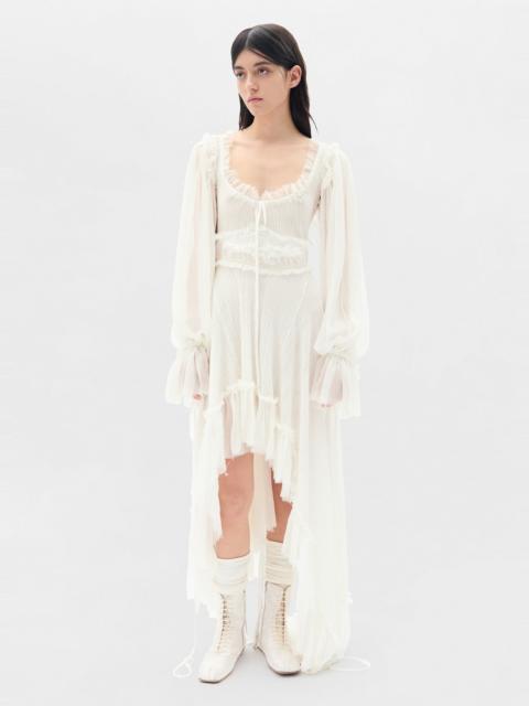 Giti Empire Waist Asymmetric Dress