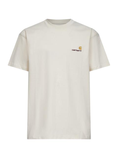 Natural S/S American Script T-Shirt