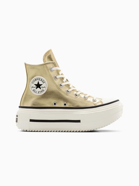 Chuck Taylor All Star Lift Double Stack Platform Metallic