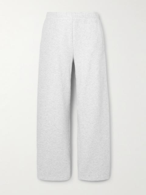 Classic Cotton-blend Jersey Straight-leg Pants