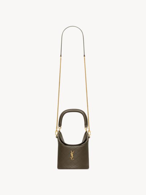 GABY BUCKET BAG IN LAMBSKIN