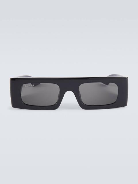 Interlocking G rectangular sunglasses