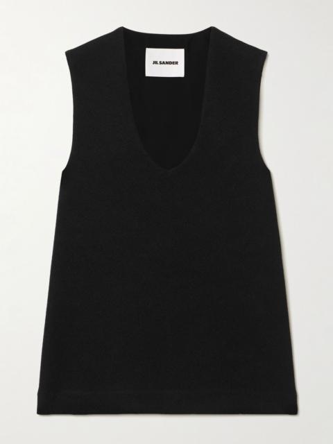Crepe top Black