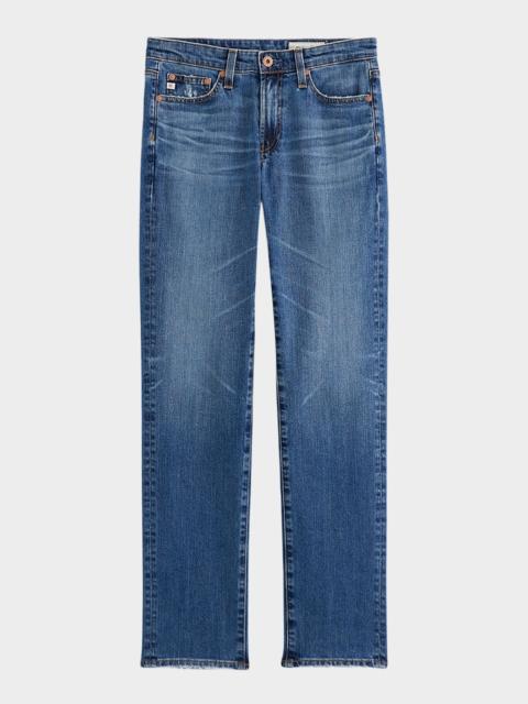 Sandra Low-Rise Slim Straight Jeans
