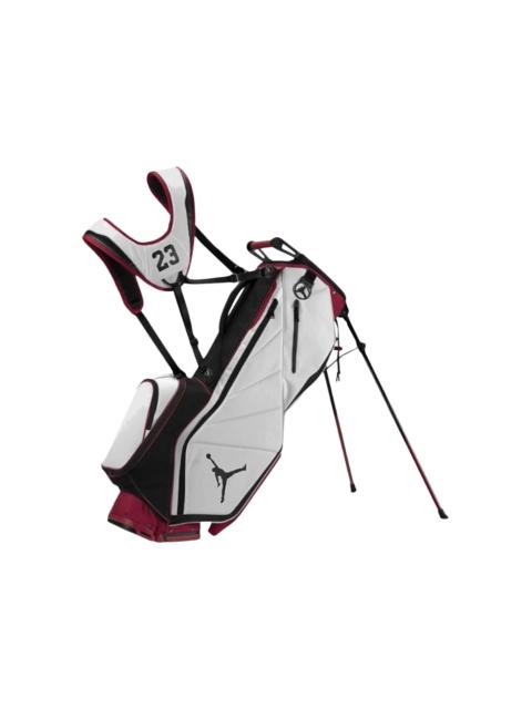 Jordan Fade Away Golf Bag White/Varsity Red