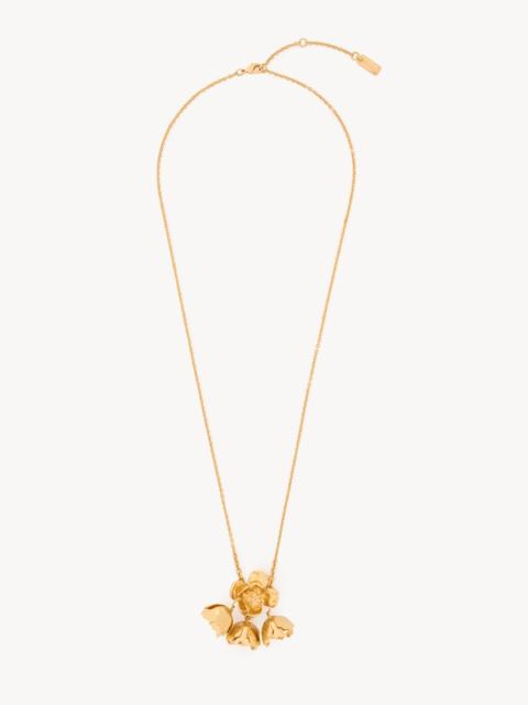 THE CHLOÉ BOUQUET PENDANT NECKLACE