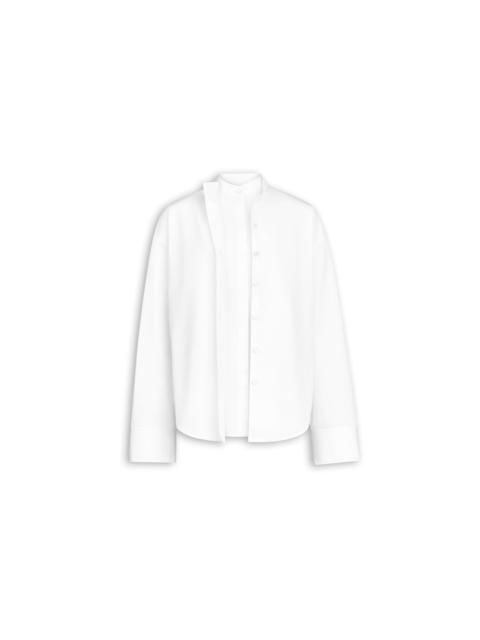LAYERED POPLIN SHIRT
