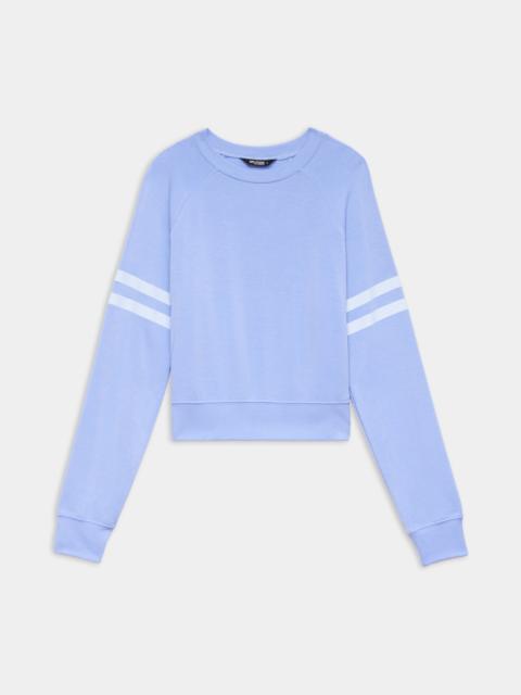 Brooks Stripe Fleece Sweatshirt