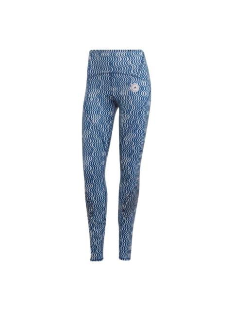 (WMNS) adidas by Stella McCartney TruePace Running COLD.RDY Leggings 'Teal' HG6865