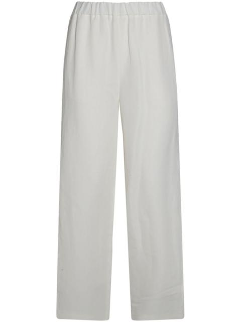 straight-leg trousers