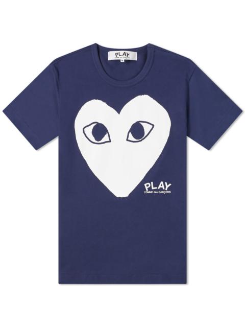 Comme des Garcons Play Printed Heart Logo Tee