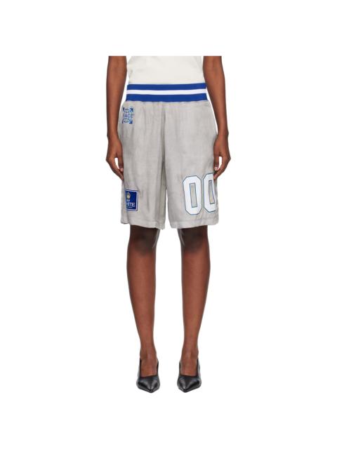 Gray Dyed Vi Sat 00 Loose Shorts